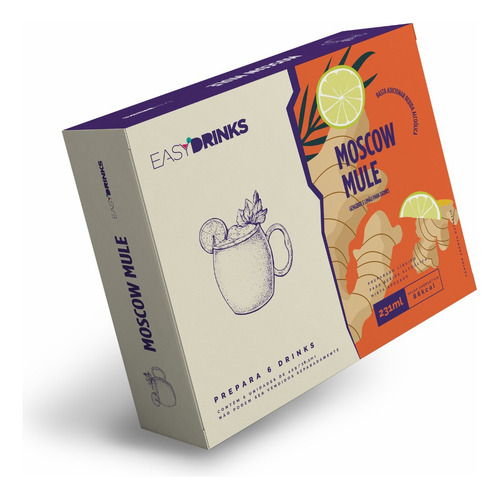 Mistura para Moscow Mule Easy Drinks