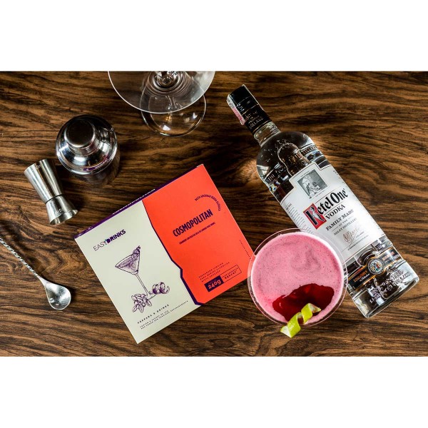 Encontraproduto.com.br - Preparo para Drink Cosmopolitan EasyDrinks Caixa 240g