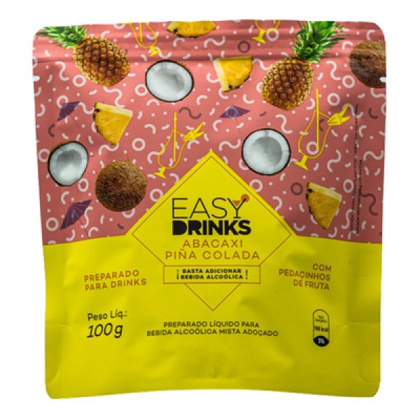 Sachê Para Bebidas Easy Drinks Piña Colada 100g