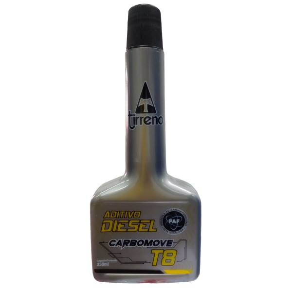 Encontraproduto.com.br - Aditivo Combustível Linha Diesel Carbomove T8  250ml - Tirreno