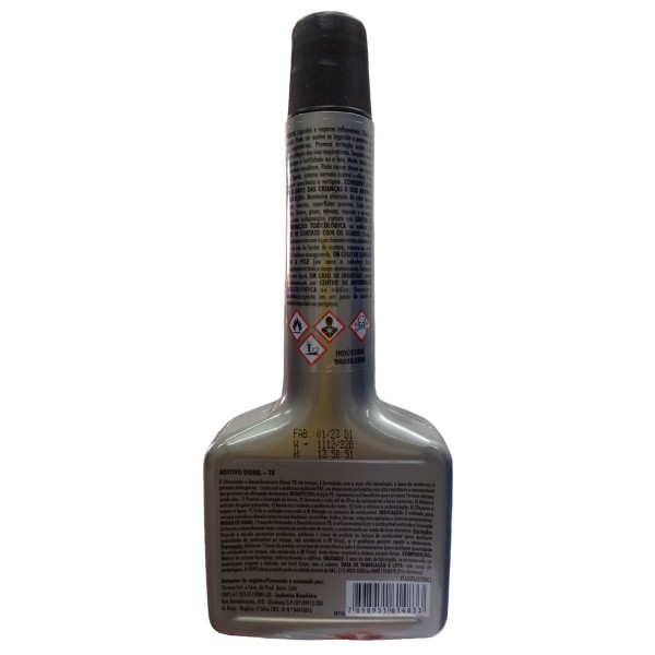 Encontraproduto.com.br - Aditivo Combustível Linha Diesel Carbomove T8  250ml - Tirreno