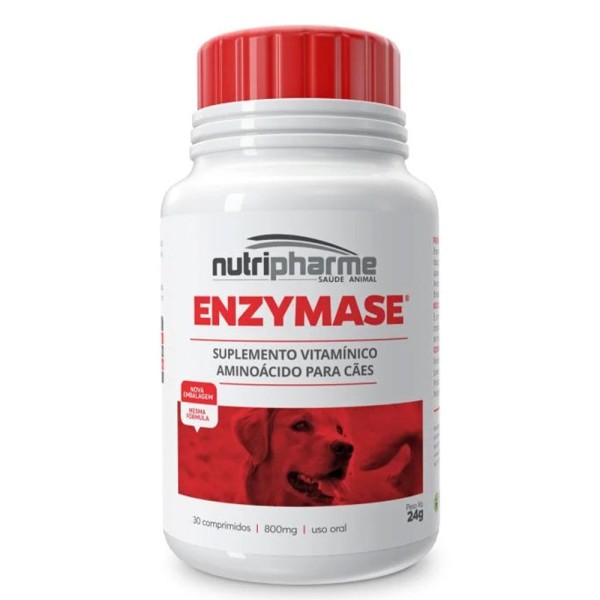 Suplemento Vitamínico para Cães Enzymase 30 comp. 800mg