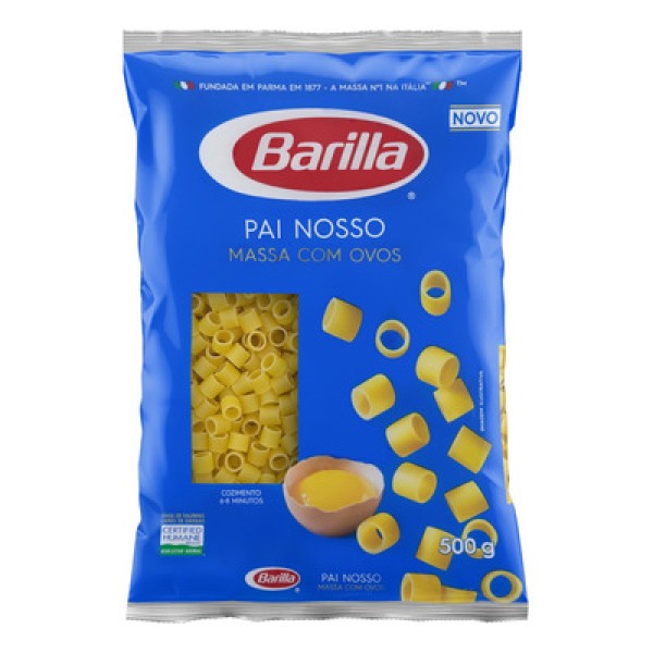 Massa de Ovos Italiana Barilla Pai Nosso 500g