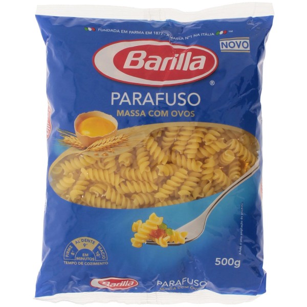 Encontraproduto.com.br - Macarrão com Ovos Barilla Parafuso Pacote com 500g