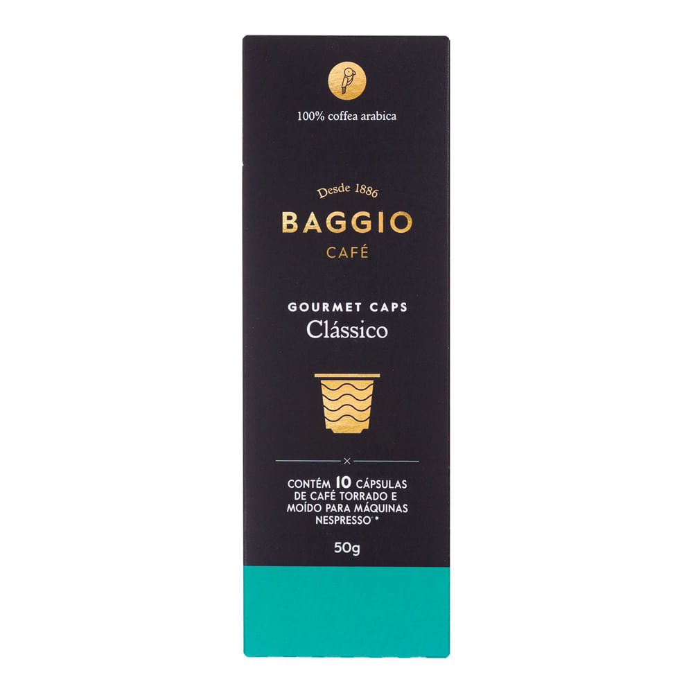 Encontraproduto.com.br - Cápsulas de Café Especial Clássico Baggio 10 unidades