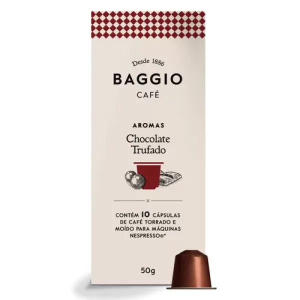 Cápsulas de Café Chocolate Trufado Baggio 10 unidades