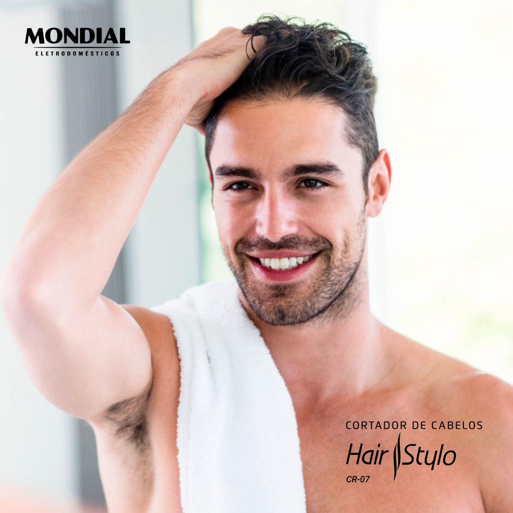 Encontraproduto.com.br - Máquina De Cortar Cabelo Mondial Hair Stylo 220v