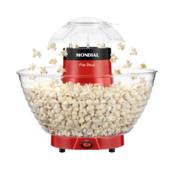 Encontraproduto.com.br - Pipoqueira Pop Bowl Mondial Pp-05 -220v-vermelho