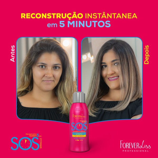 Encontraproduto.com.br - Reconstrutor SOS Antiemborrachamento 300ml Forever Liss