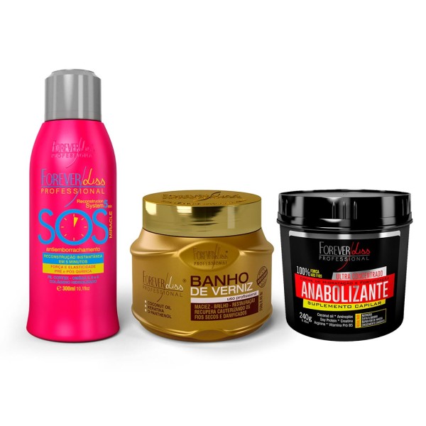 Encontraproduto.com.br - Reconstrutor SOS Antiemborrachamento 300ml Forever Liss
