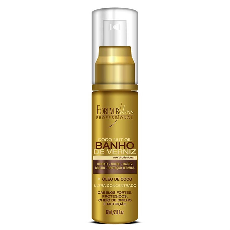 Óleo de Coco Banho de Verniz Forever Liss 60ml