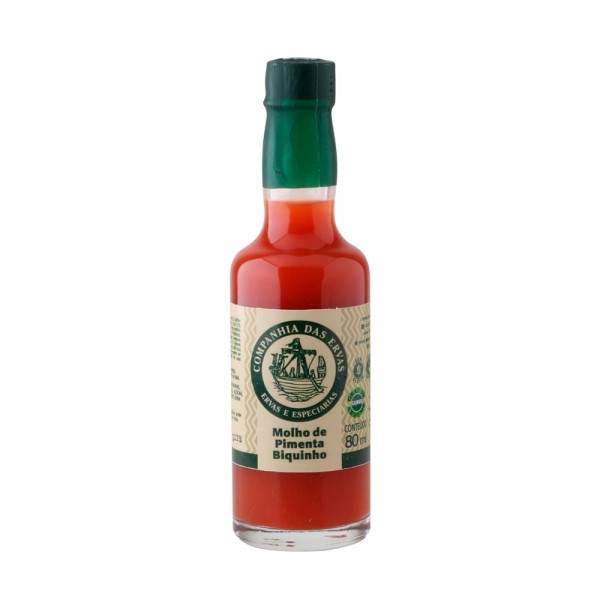 Encontraproduto.com.br - Molho de Pimenta Biquinho Companhia das Ervas 80ml
