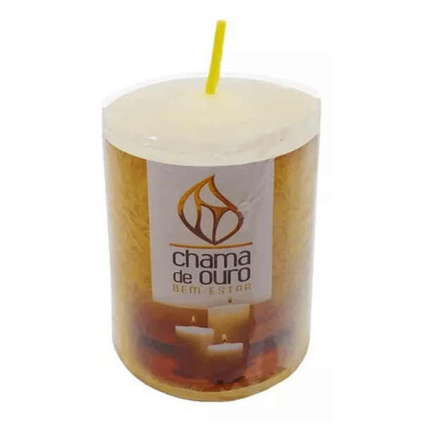 Encontraproduto.com.br - Vela Votiva Pequena 90g Branca Decorativa Premium Bem Estar 