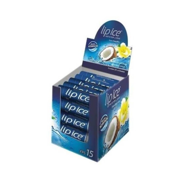 Encontraproduto.com.br - Protetor Labial Lip Ice One Coco Baunilha Fps 15