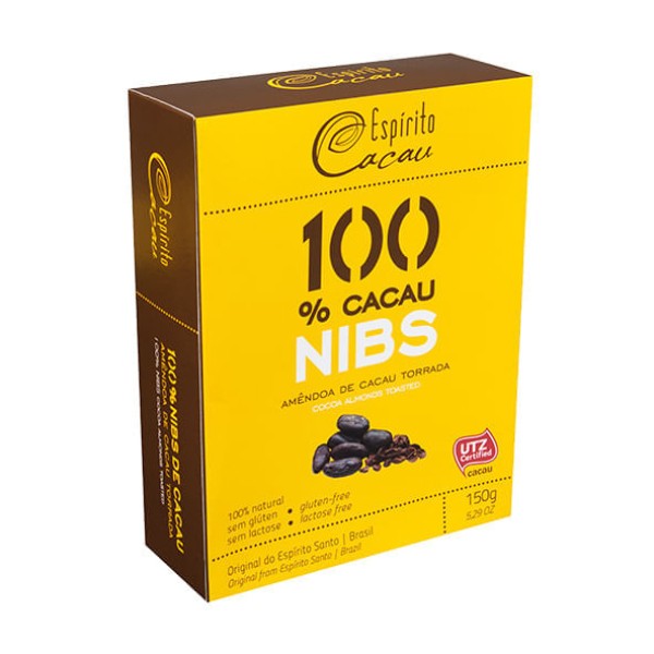 Encontraproduto.com.br - Nibs de Cacau Torrado 150g - Espírito Cacau