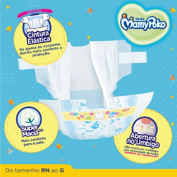 Encontraproduto.com.br - Fralda Mamypoko Super Seca Mega G 42 Unidades