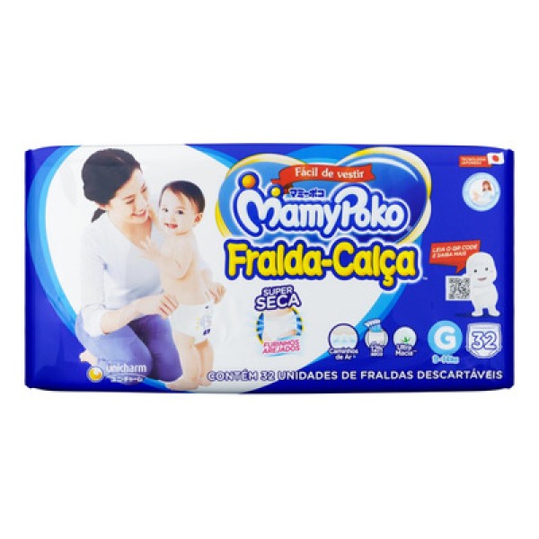 Encontraproduto.com.br - Fraldas MamyPoko Super Seca Calça M