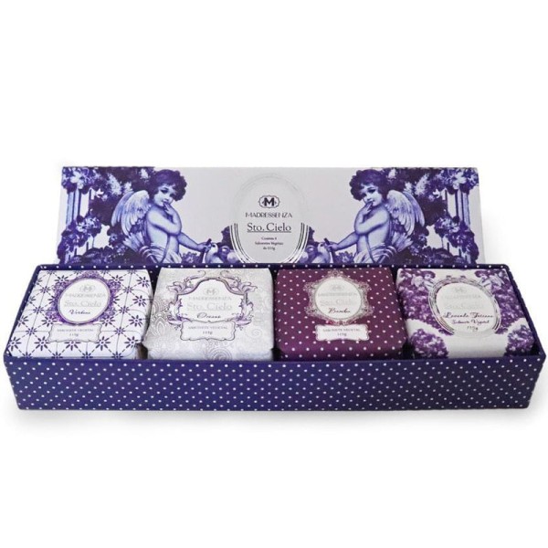 KIT SABONETE MADRES SANTO CIELO SOT C/4 115GR