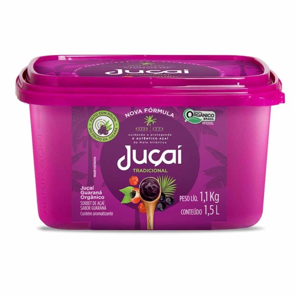 Encontraproduto.com.br - Açaí Orgânico Juçaí com Guaraná 1,5L