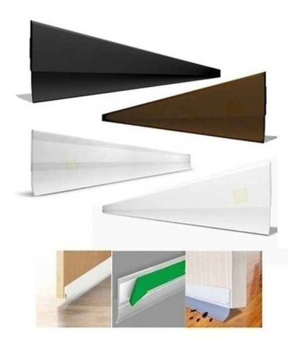 Veda porta adesivo slim transparente 80cm comfort door /ref:30.