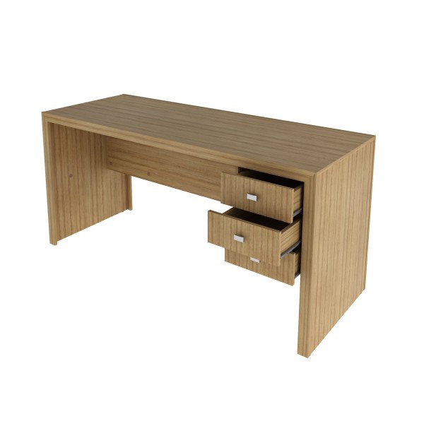 Encontraproduto.com.br - Mesa Para Escritório Amêndoa