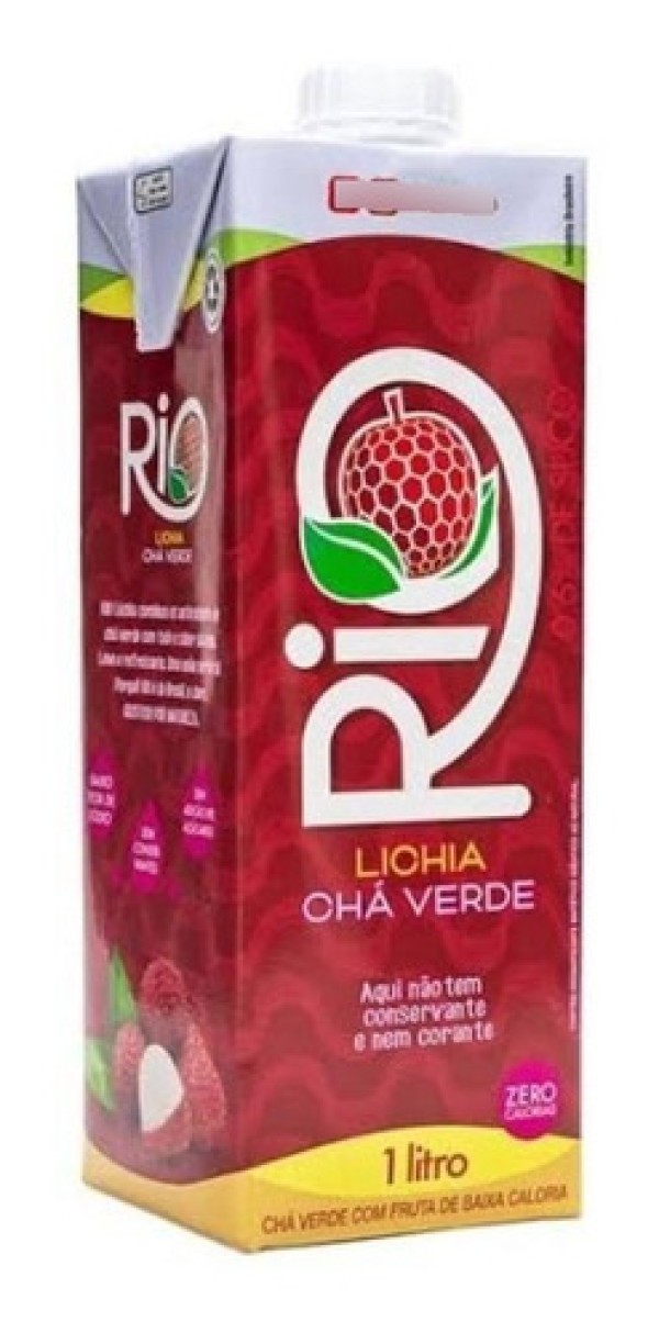 Chá Verde com Lichia Zero Rio 1 Litro
