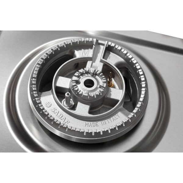 Encontraproduto.com.br - Cooktop a Gás Evol 90Cm 5Q Inox Bivolt ECTGD5QM3A
