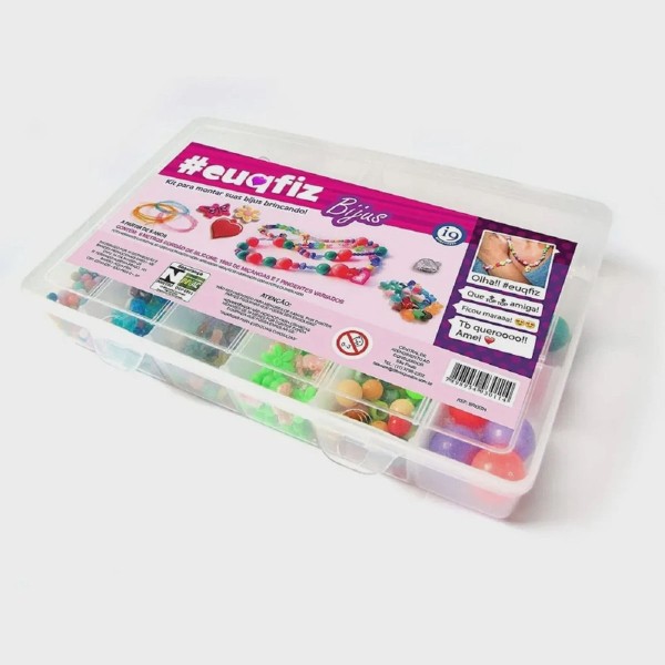 Encontraproduto.com.br - Euqfiz Kit Para Fazer Bijus Médio I9 Bri0024