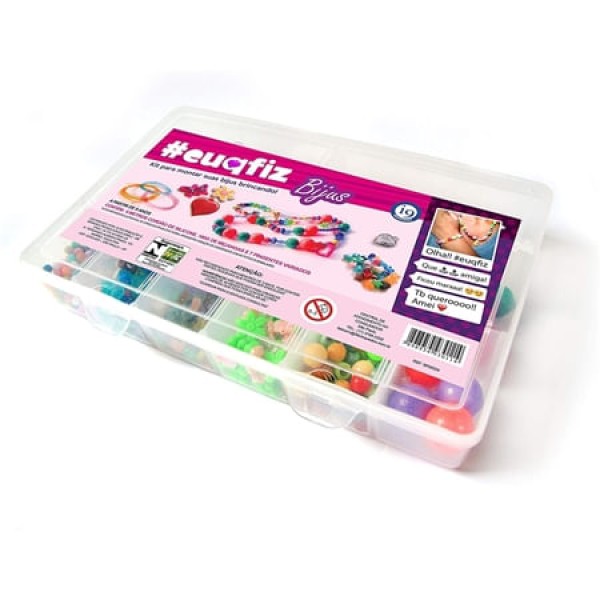 Encontraproduto.com.br - Euqfiz Kit Para Fazer Bijus Médio I9 Bri0024