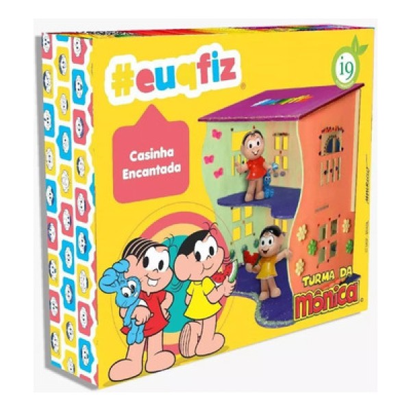 #EuQFiz Casinha Encantada Monica e Magali - I9 Brinquedos