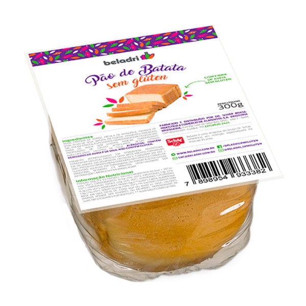 Encontraproduto.com.br - Pão de Batata sem glúten sem lactose 300g - Schar