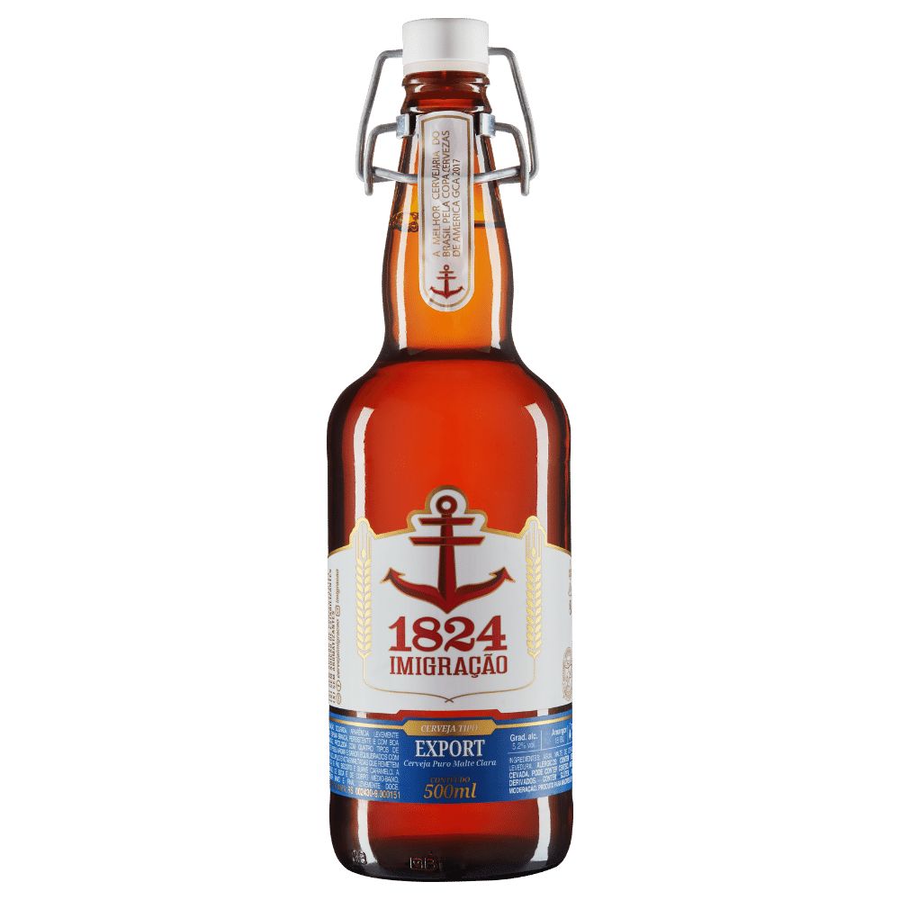 Encontraproduto.com.br - Cerveja Imigracao Export GF 500ML