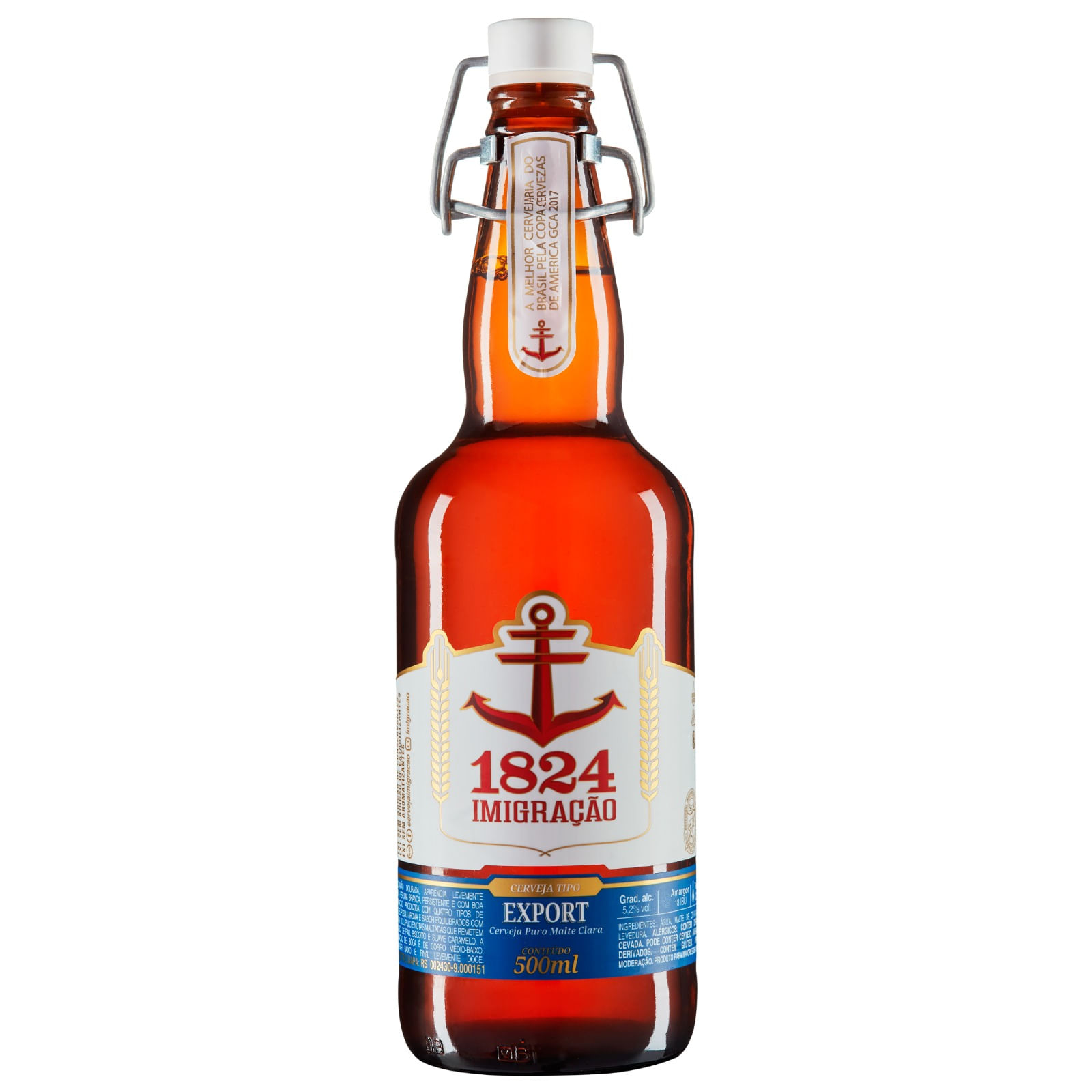 Encontraproduto.com.br - Cerveja Imigracao Export GF 500ML