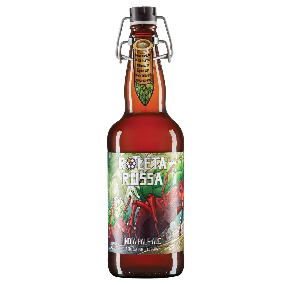 Encontraproduto.com.br - Cerveja Roleta Russa Ipa GF 500ML