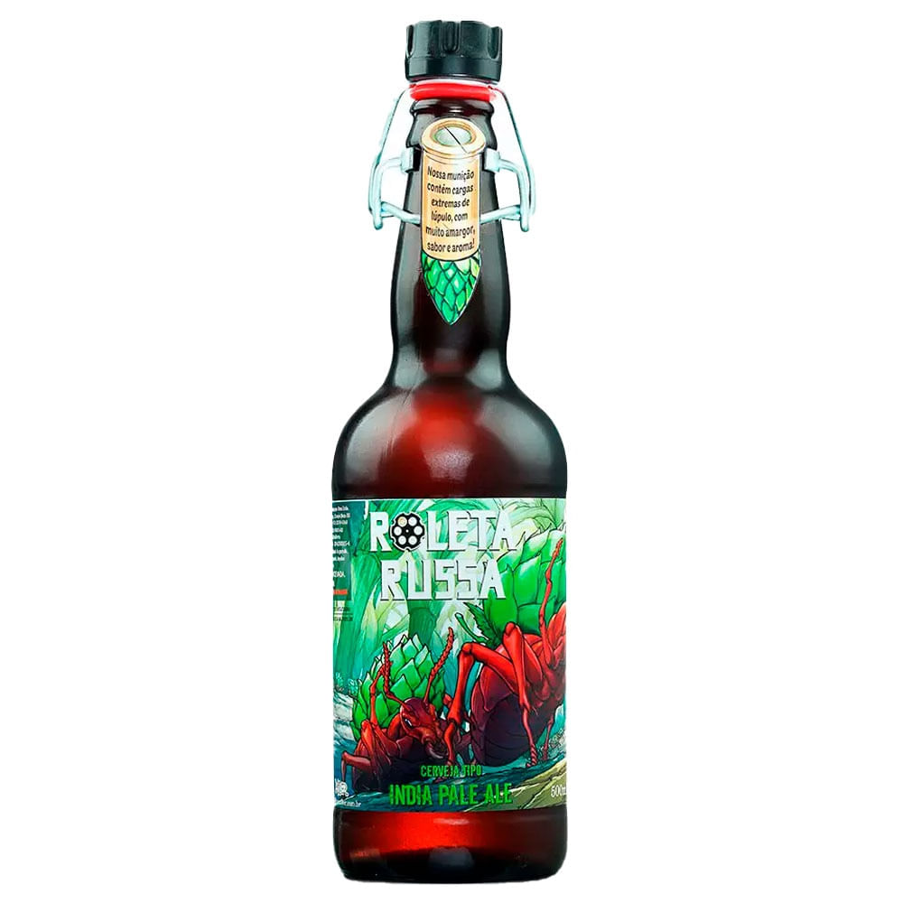 Encontraproduto.com.br - Cerveja Roleta Russa Ipa GF 500ML