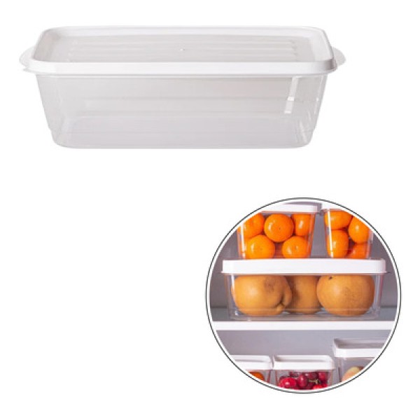 Encontraproduto.com.br - Pote para Mantimentos Retangular 1,6 Litros