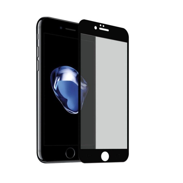 Encontraproduto.com.br - Película Coverage Color para iPhone 8 Plus - Preta - Gorila Shield (Cobre toda tela)