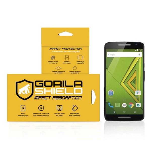 Encontraproduto.com.br - Película de Vidro Dupla para Motorola Moto X Play - Gorila Shield