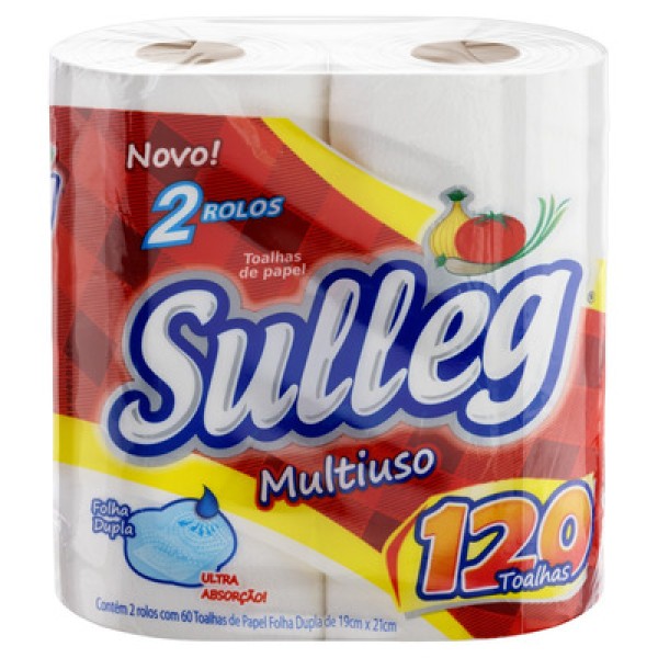 Encontraproduto.com.br - TOALHA DE PAPEL SULLEG C/2 C/2