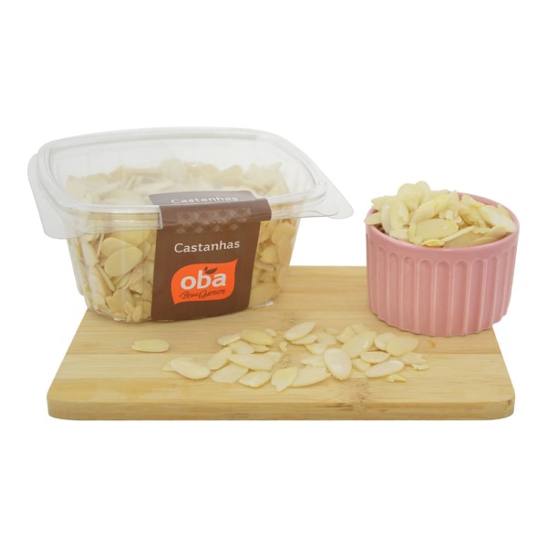 Encontraproduto.com.br - Amêndoa Sem Pele Laminada Oba Bem Querer 200 G