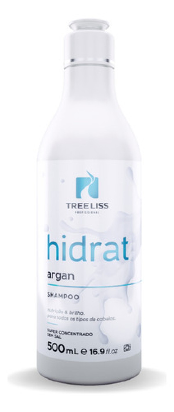 Encontraproduto.com.br - Shampoo Hidratação Capilar Argan 500Ml Tree Liss