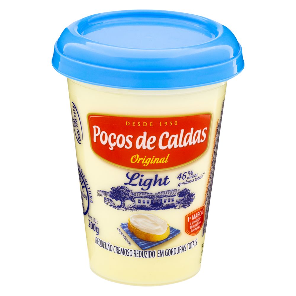 Encontraproduto.com.br - Requeijão Poços de Caldas Ligth 200g