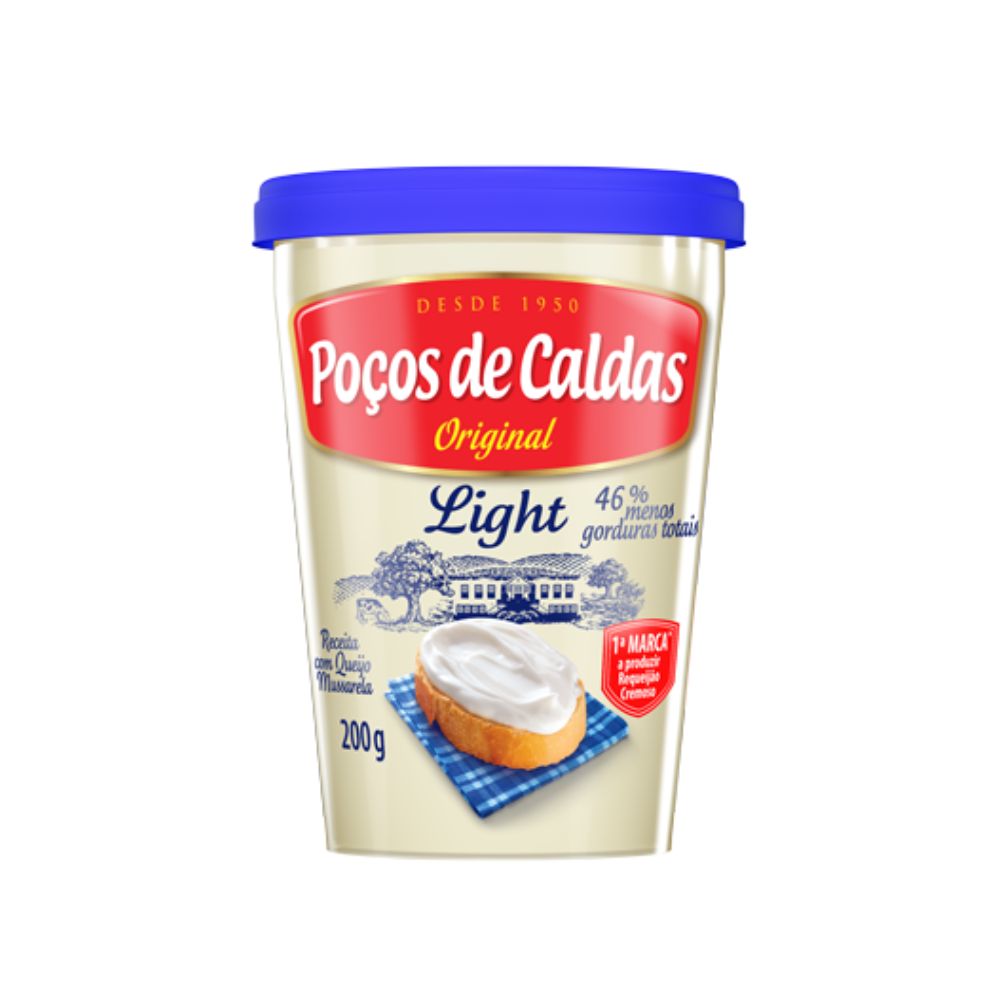 Encontraproduto.com.br - Requeijão Poços de Caldas Ligth 200g