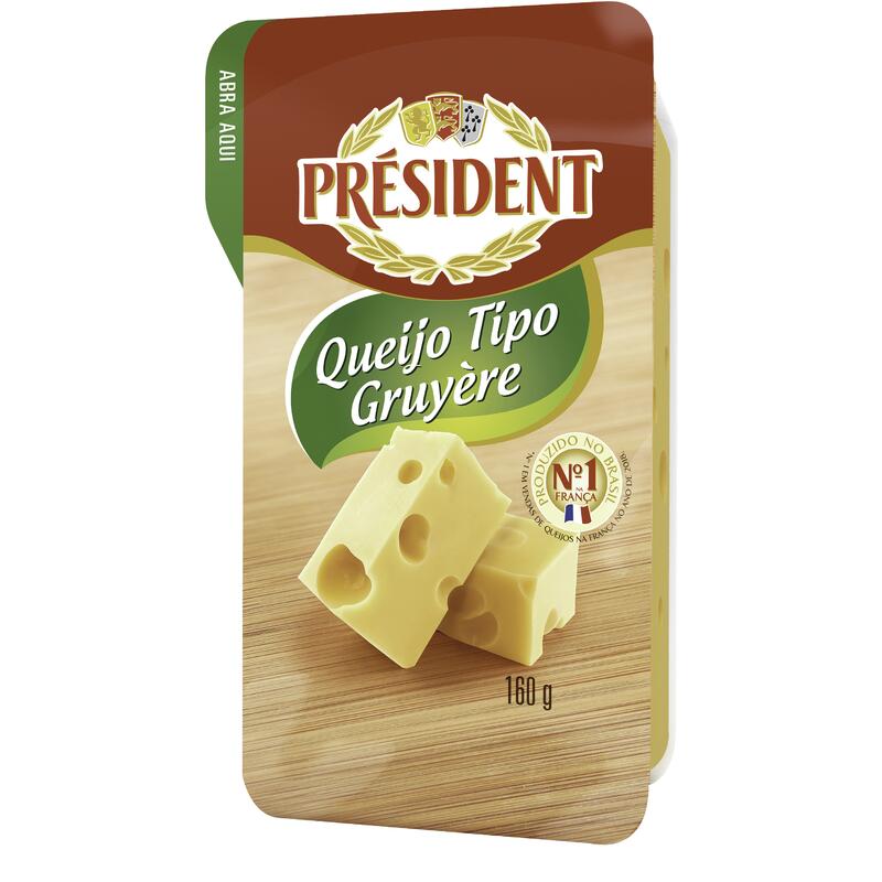 Encontraproduto.com.br - Queijo Tipo Gruyère Président Embalagem com 160g