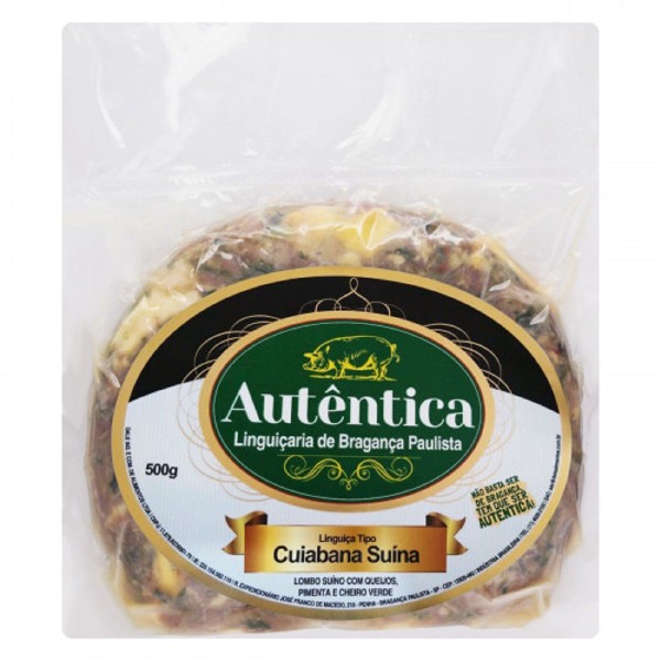 Encontraproduto.com.br - Linguiça de Lombo Suíno com Queijo Autêntica 500 g