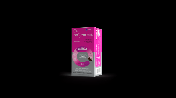 Encontraproduto.com.br - Suplemento Vitamínico e Ômega 3 DHA Regenesis 60 Cápsulas