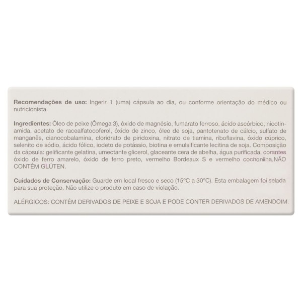 Encontraproduto.com.br - Suplemento Vitamínico e Ômega 3 DHA Regenesis 60 Cápsulas