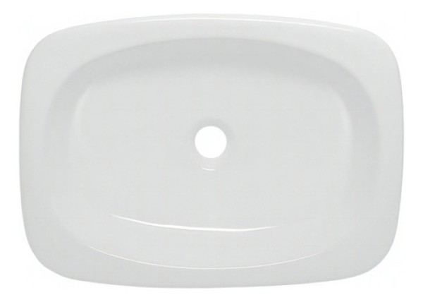 Cuba De Apoio Sem Mesa Iris 125x510x370 Cm Branca - Onix Louças