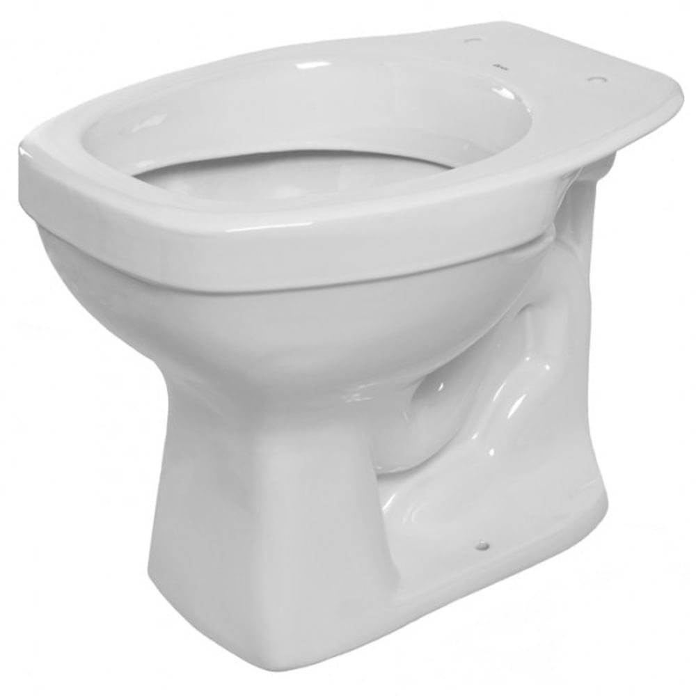 Encontraproduto.com.br - Vaso Sanitário Convencional Íris Branco Onix Louças