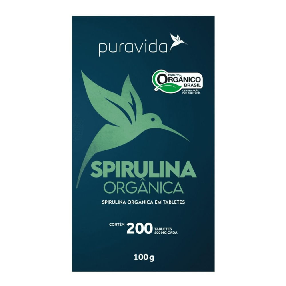 Encontraproduto.com.br - Spirulina Premium Puravida 100g